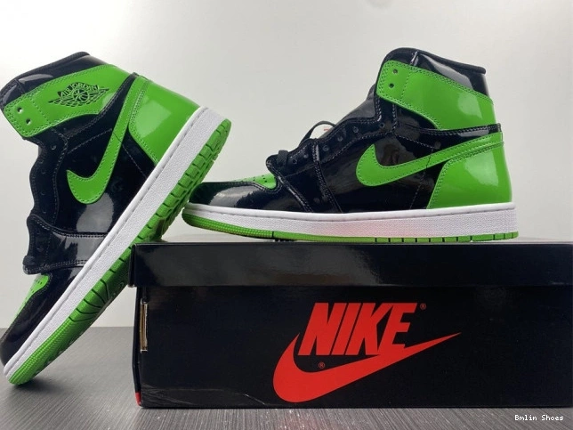 Bmlin Shoes 1 Pine High Air OG Jordan 555088-030 Green 0820